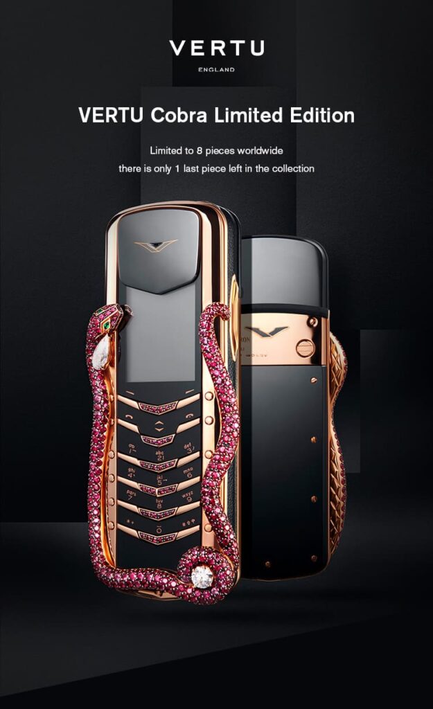 VERTU SIGNATURE Cobra Limited Edition VERTU SIGNATURE Cobra Limited Edition