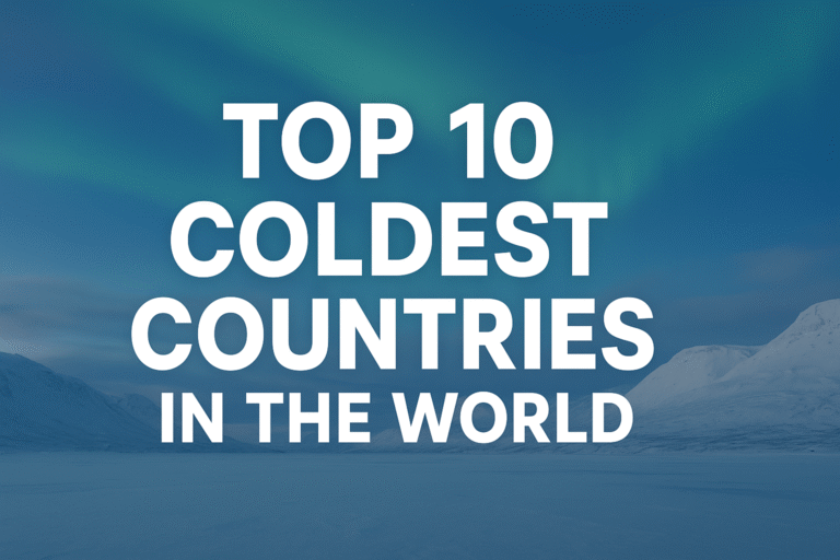 Top 10 most Coldest Countries in the World