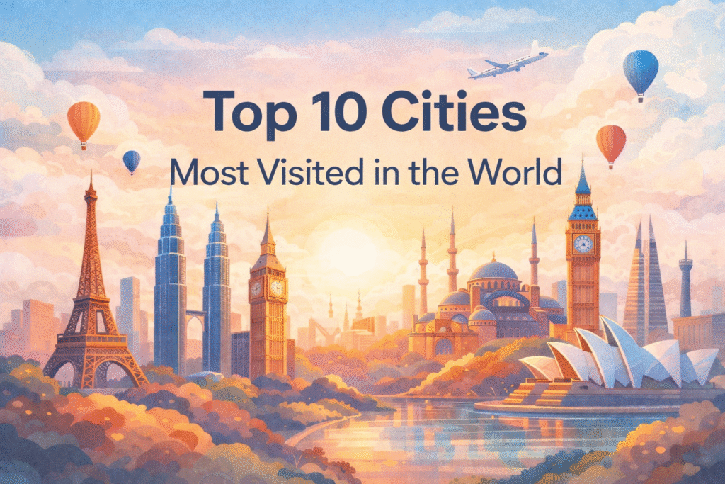 Top 10 Cities most Visited in the World