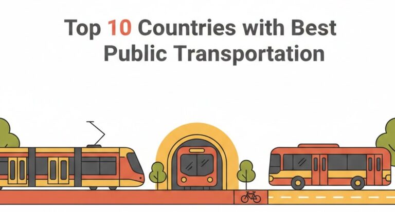 Top 10 Countries with best Public Transportation