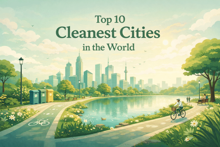 Top 10 Cleanest Cities in the World