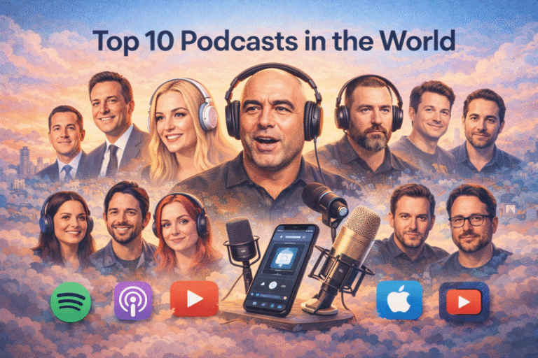 Top 10 Podcasts in the World
