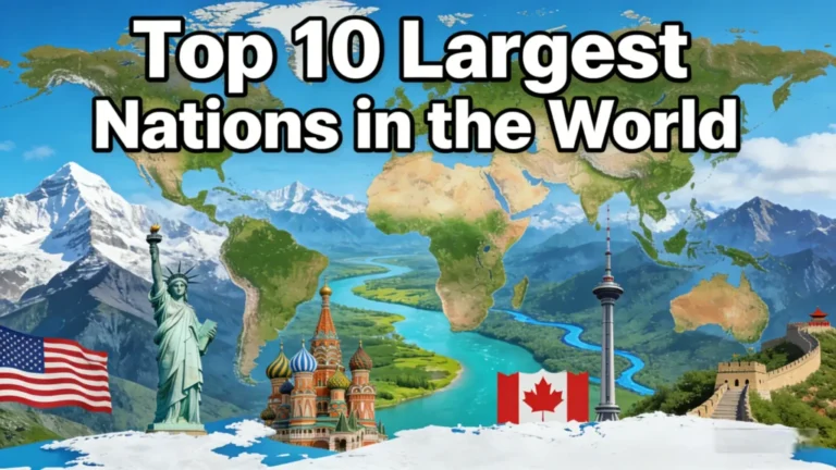 Top 10 Largest Nations in the World