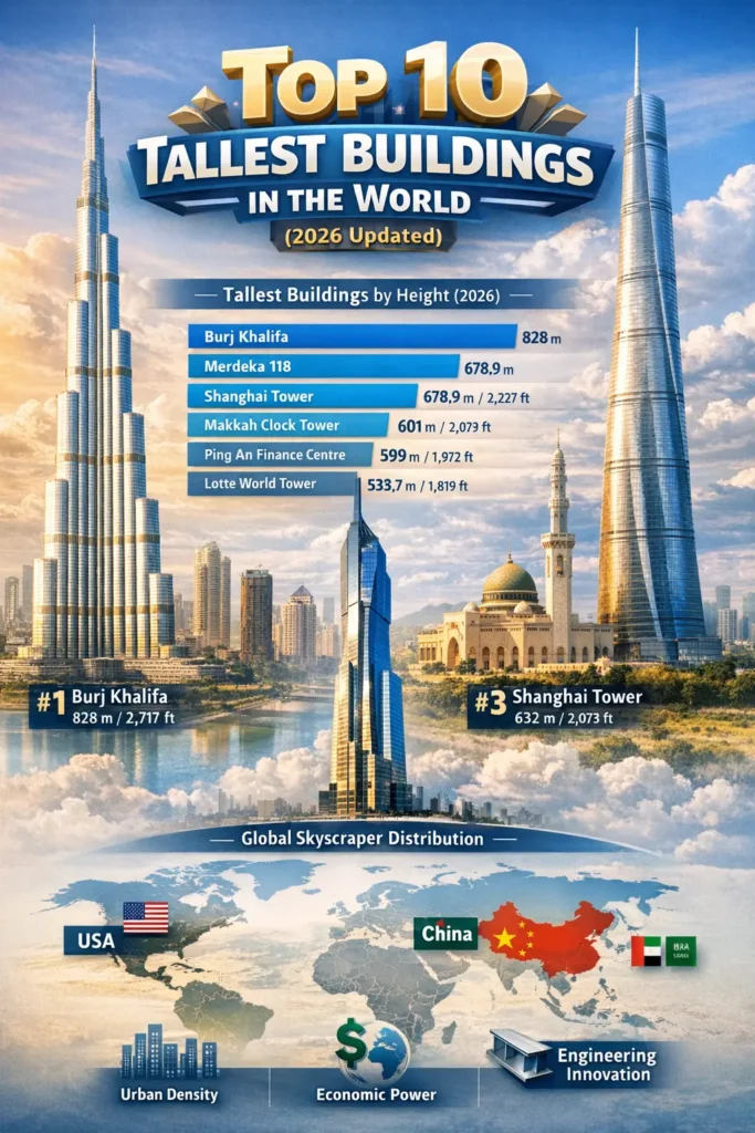 top 10 tallest buildings in the world Top 10 Tallest Buildings in the World